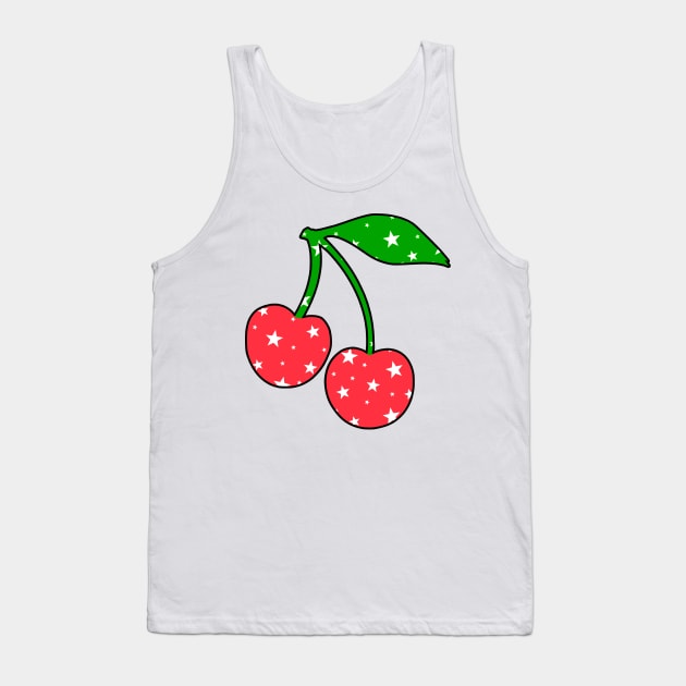 Starry Cherry Tank Top by lolosenese